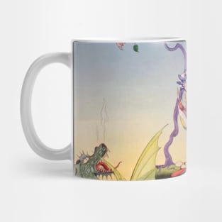 Arabian Great Serpent illustration Mug